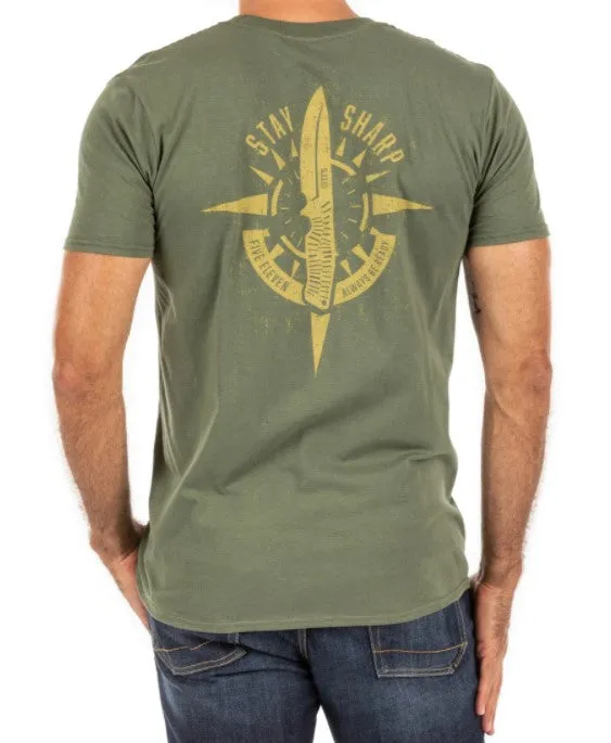 5.11 Mens Stay Sharp Short Sleeve T-Shirt