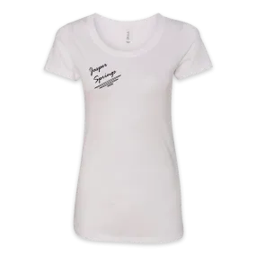 Better Than My Idols Women's Slim Fit T-shirt - White