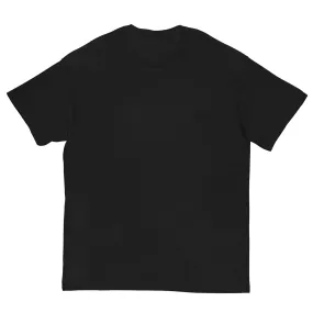 Black Embroidered Hominus Denim Numeric Star Logo Tee