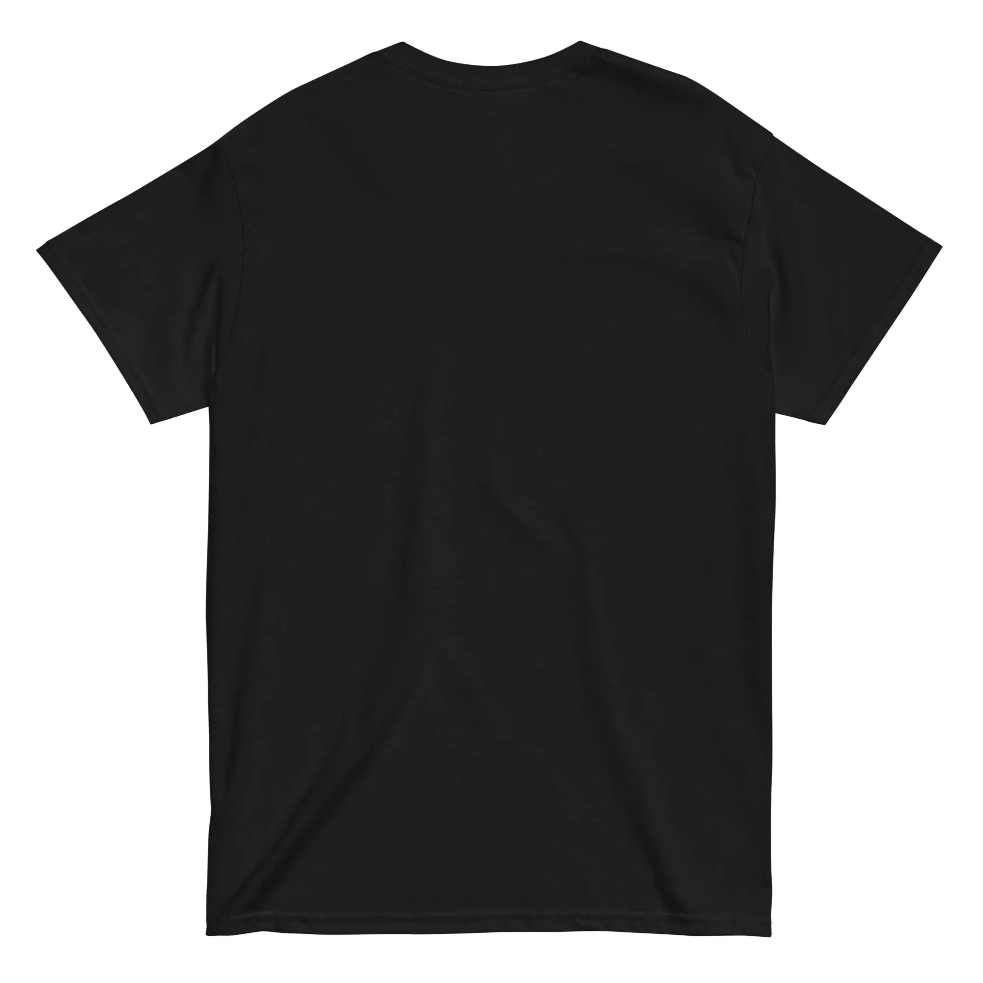 Black Embroidered Hominus Denim Numeric Star Logo Tee