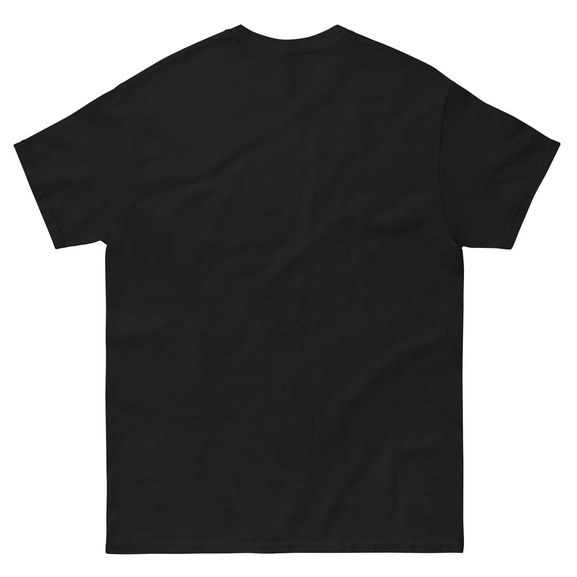 Black Embroidered Hominus Denim Numeric Star Logo Tee