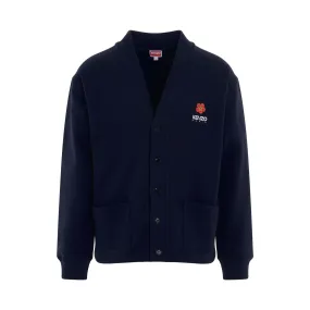 Boke Flower Cardigan in Midnight Blue