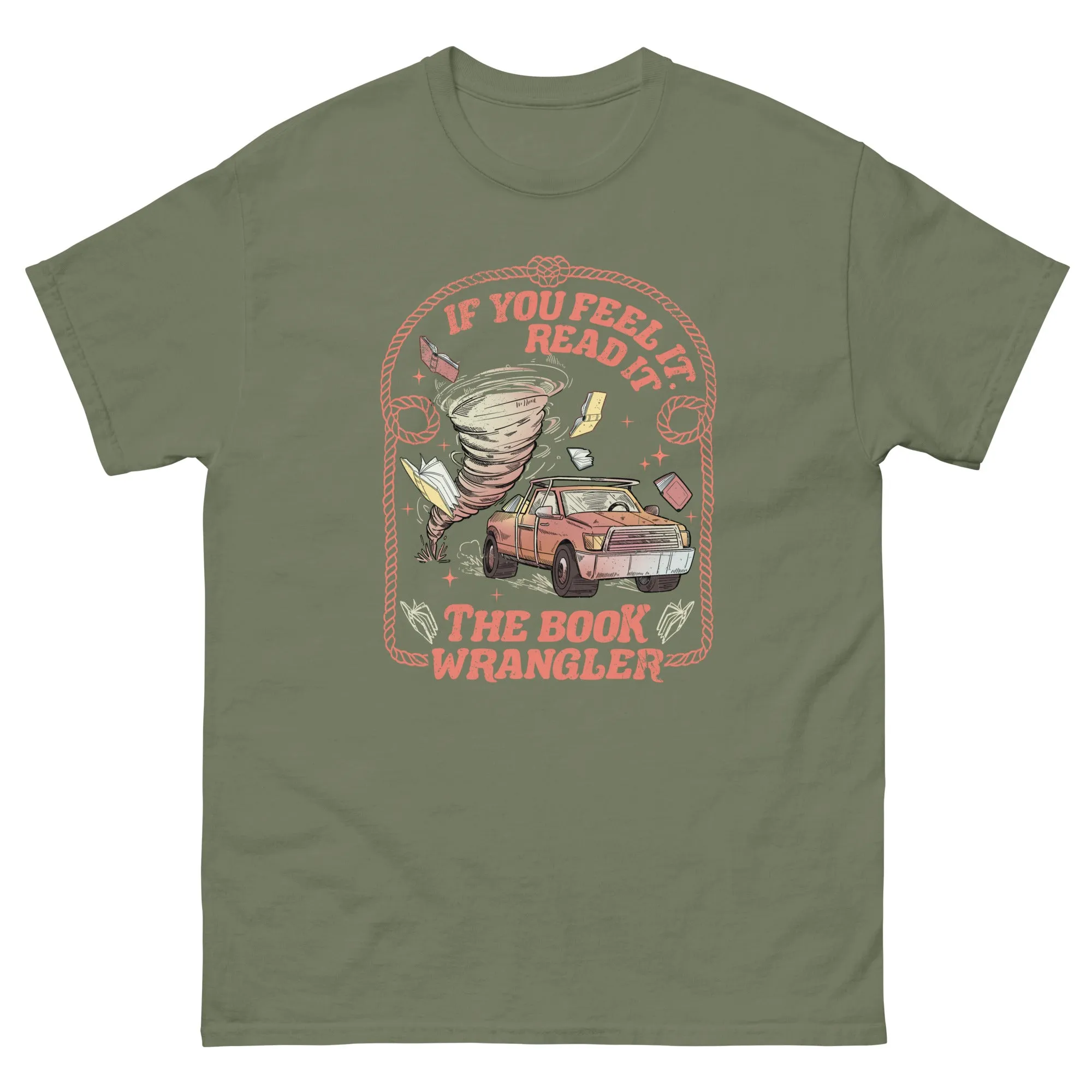 Book Wrangler Gildan Unisex classic tee