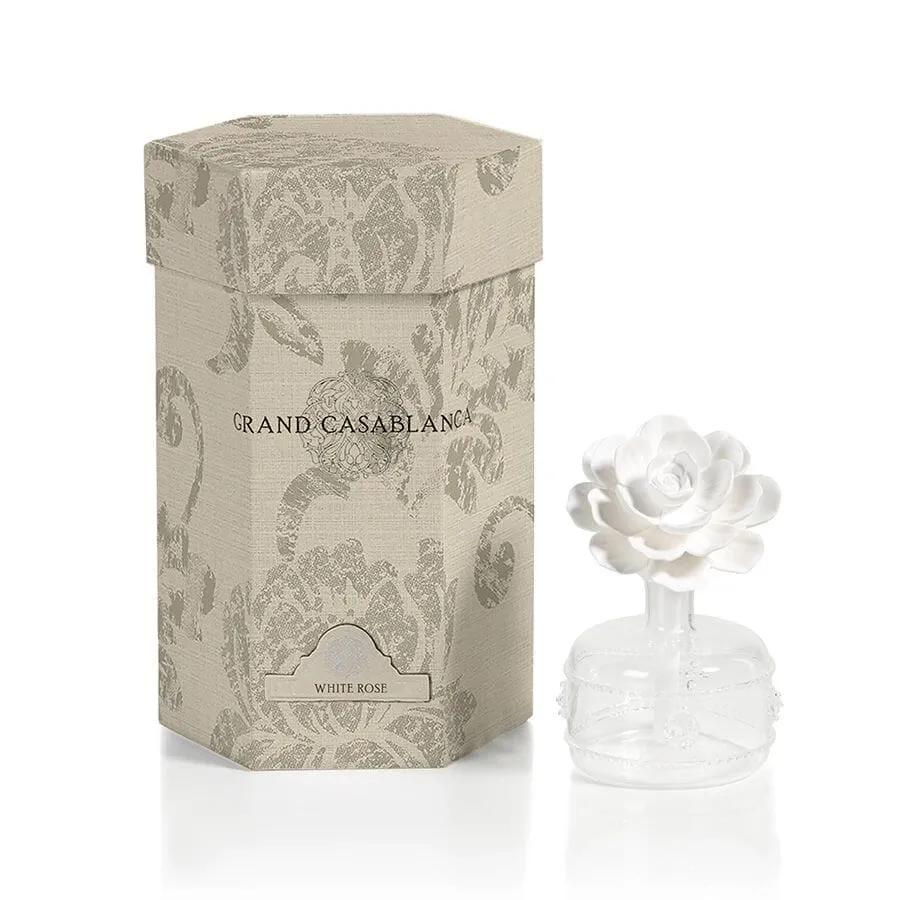 Casablanca Porcelain Diffuser - White Rose