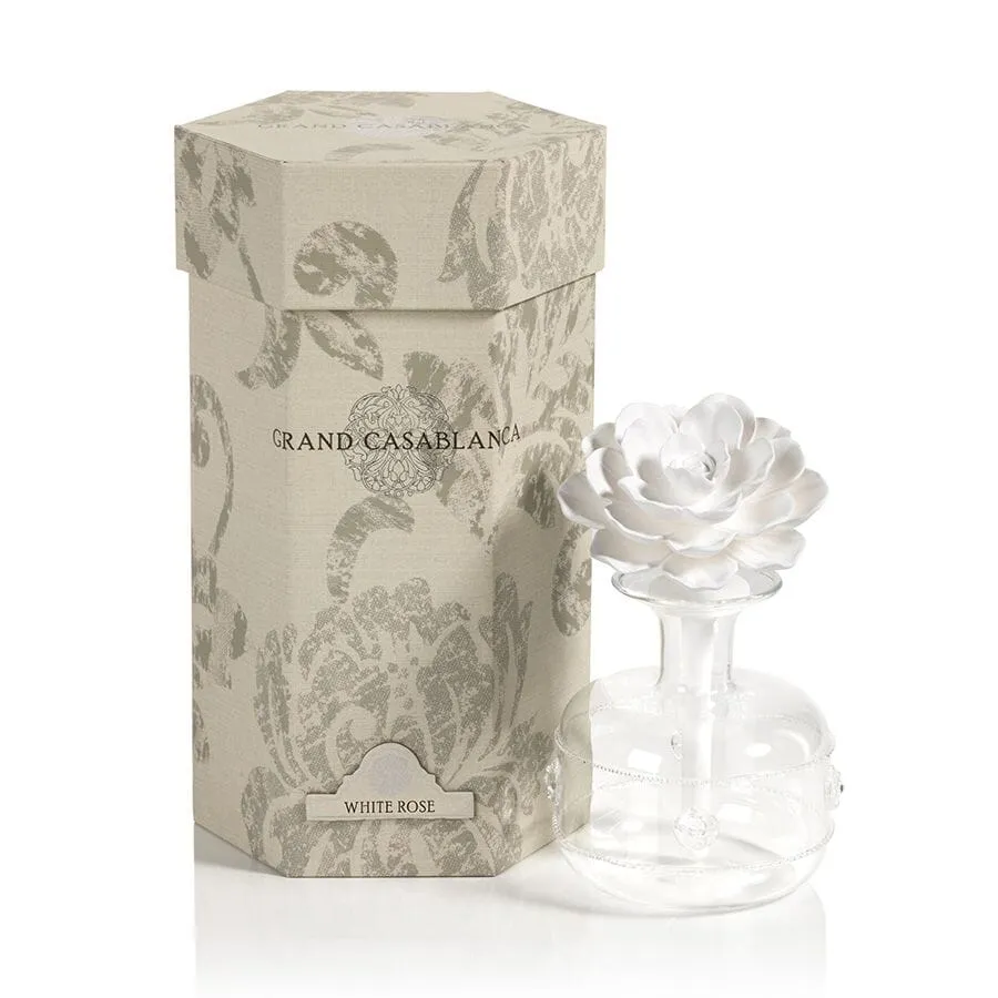 Casablanca Porcelain Diffuser - White Rose