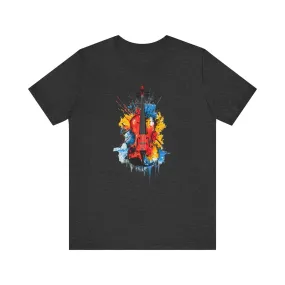 Classic Vibrant Violin T Shirt