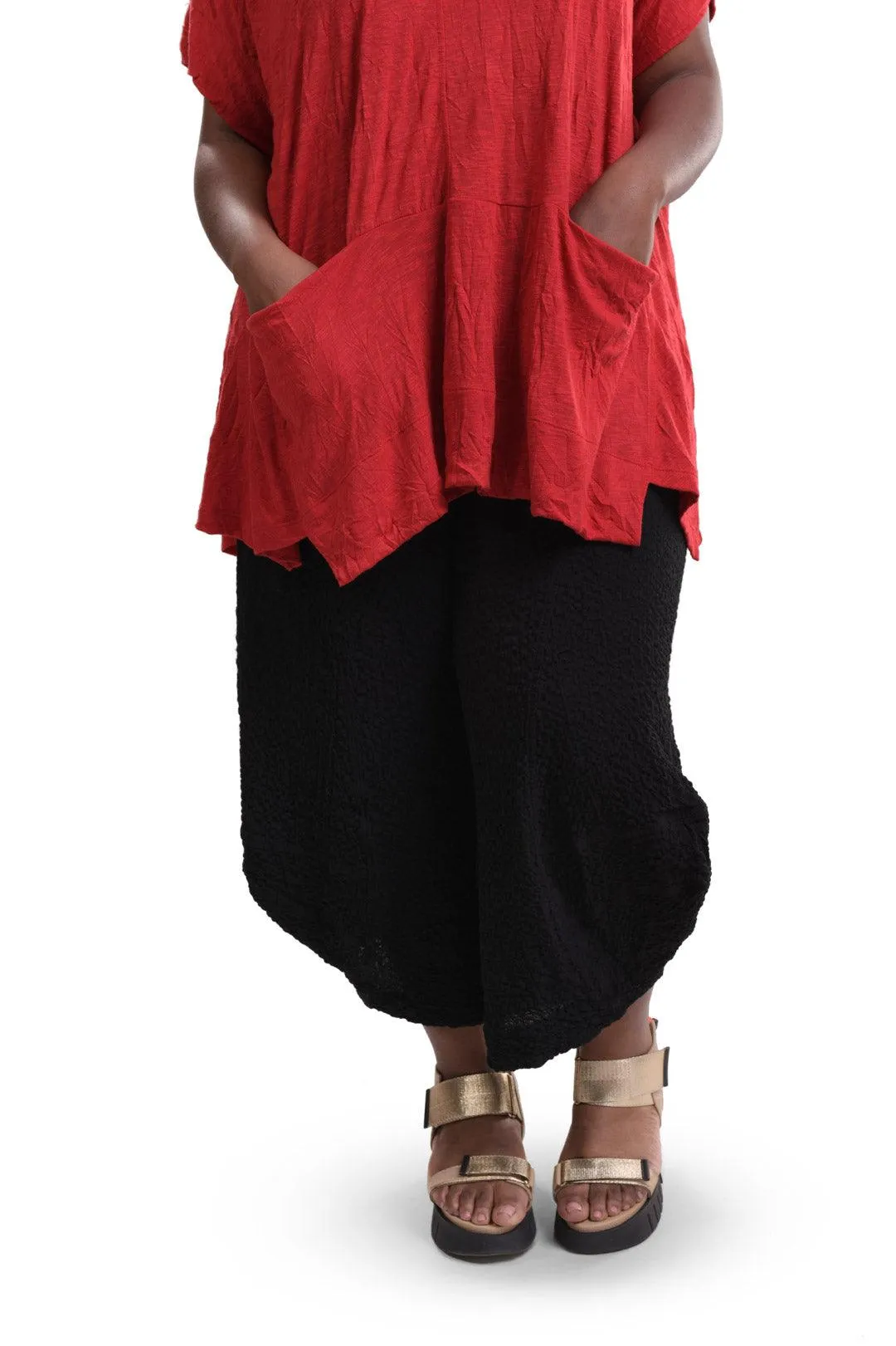 Della Crinkle Top
