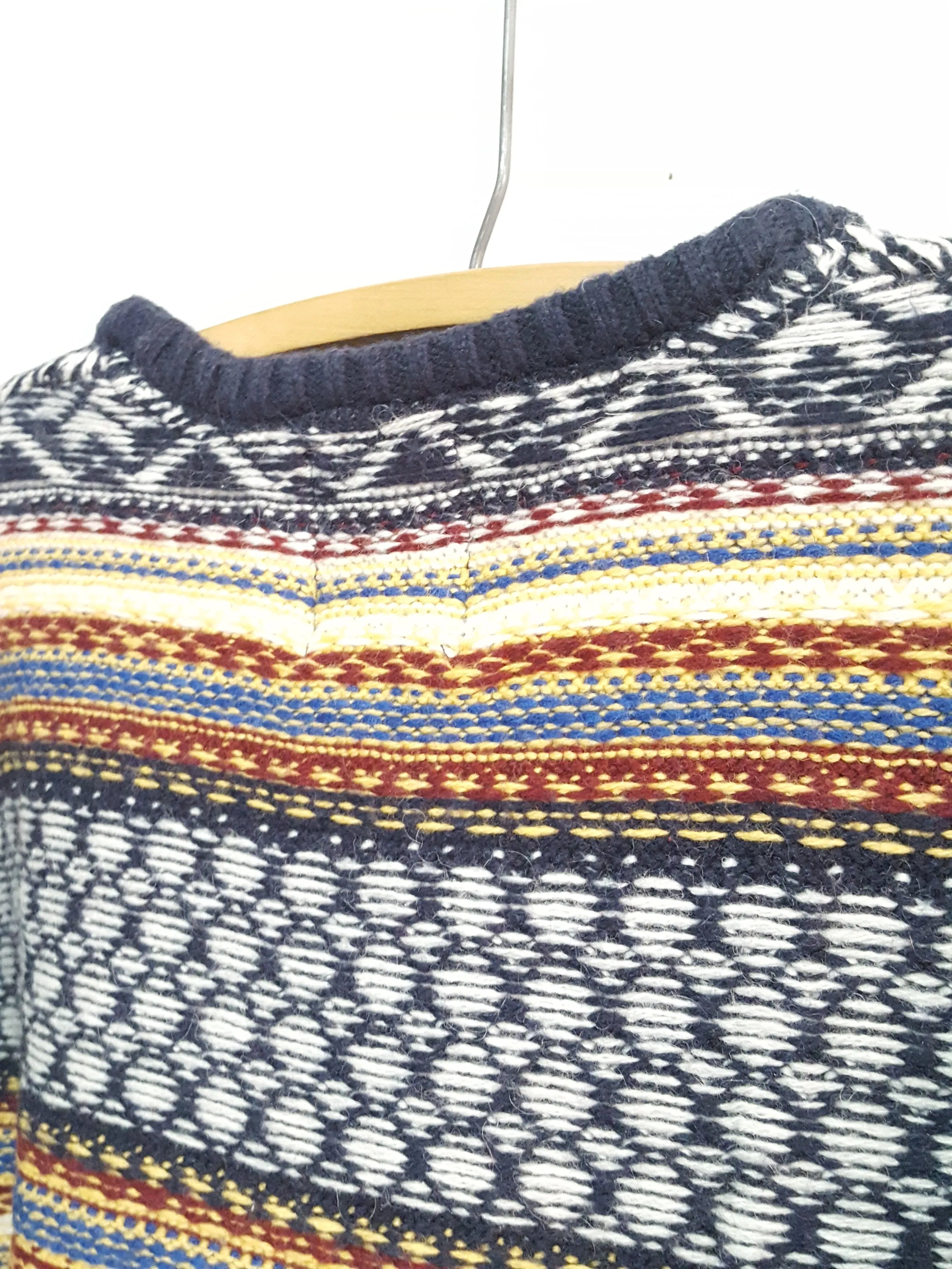 Desigual Jers  Dria Crew Neck Knit Sweater size XXL
