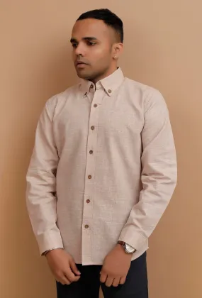 Fawn Cotton Casual Shirt