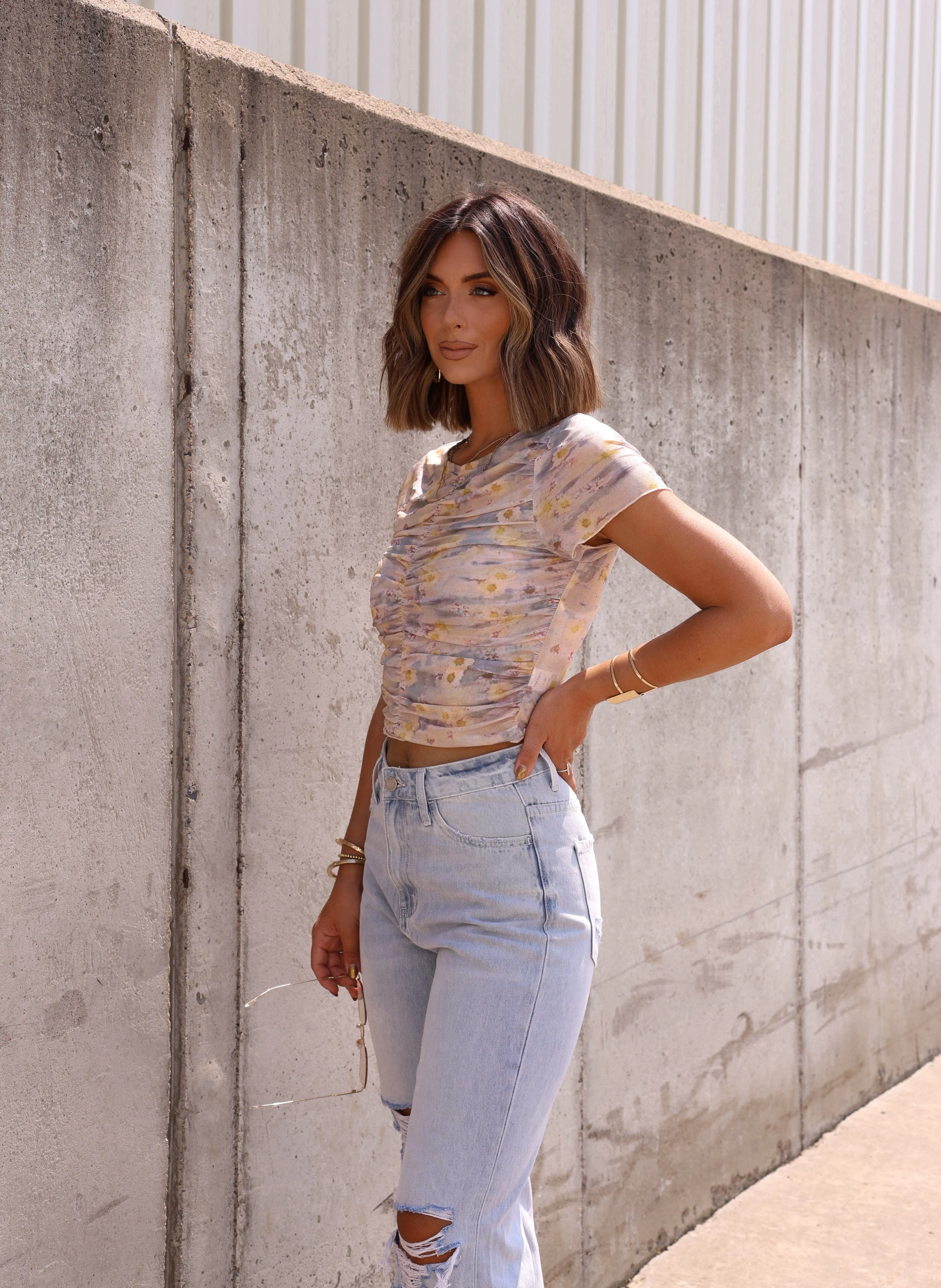 Floral Feeling Top