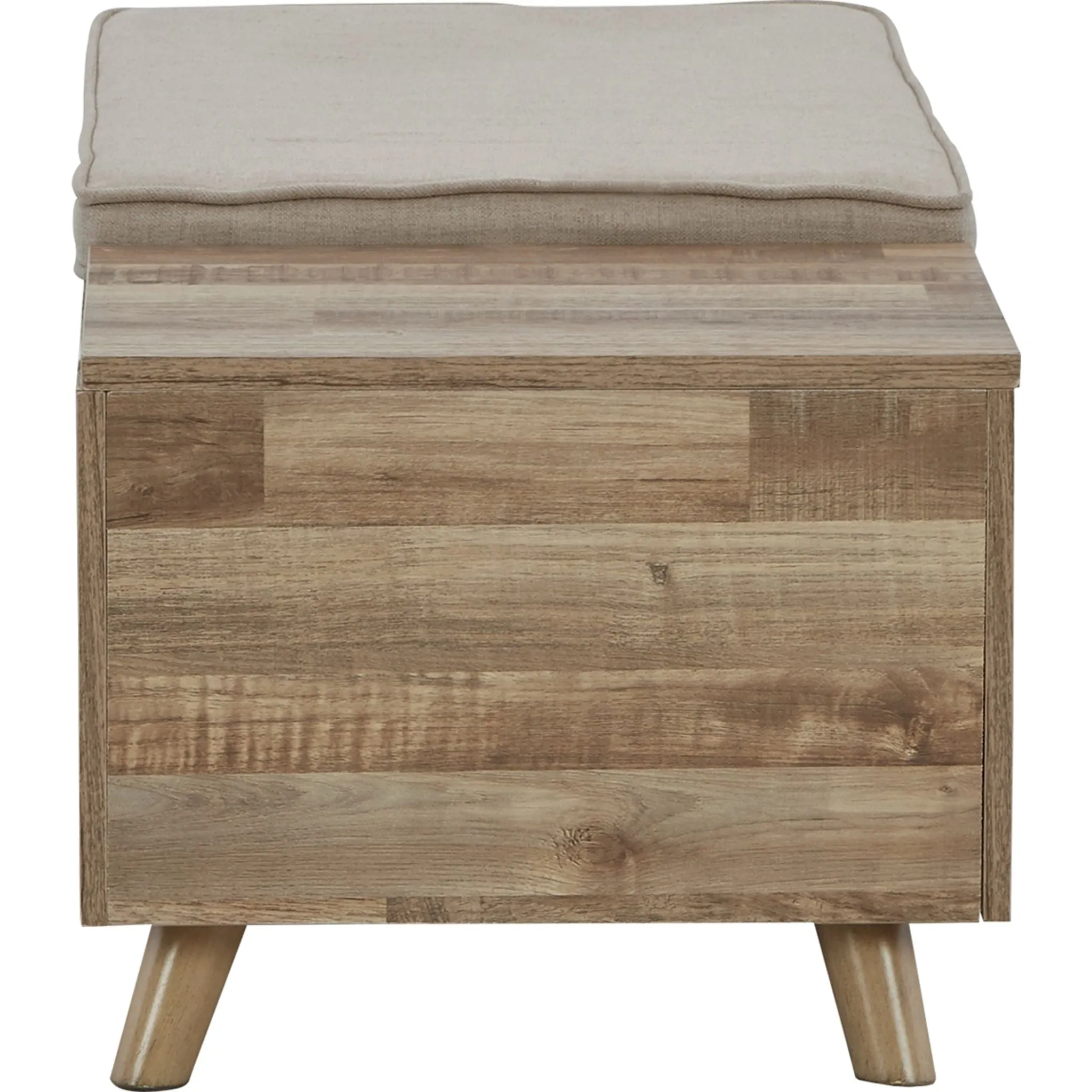 Gerdanet Storage Bench - Beige/Brown