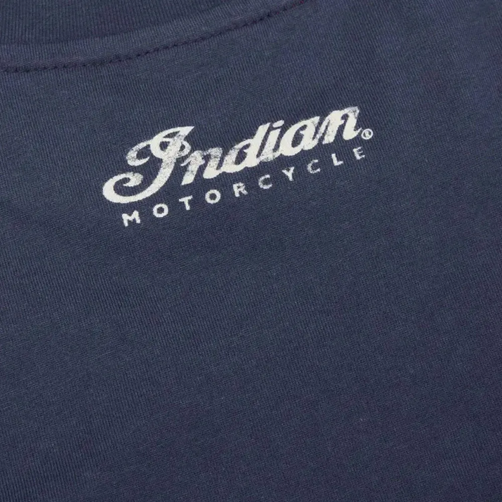 Indian Motorcycle  Polaris Kids USA Flag Logo T-Shirt Tee Soft Lightweight Comfortable