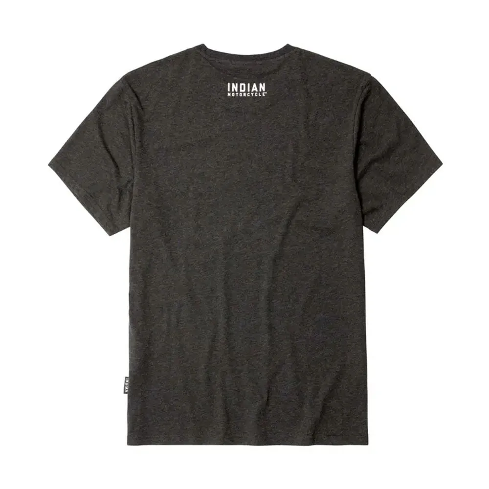 Indian Motorcycle  Polaris Mens Est.1901 Marl T-Shirt Tee Soft Lightweight Comfortable