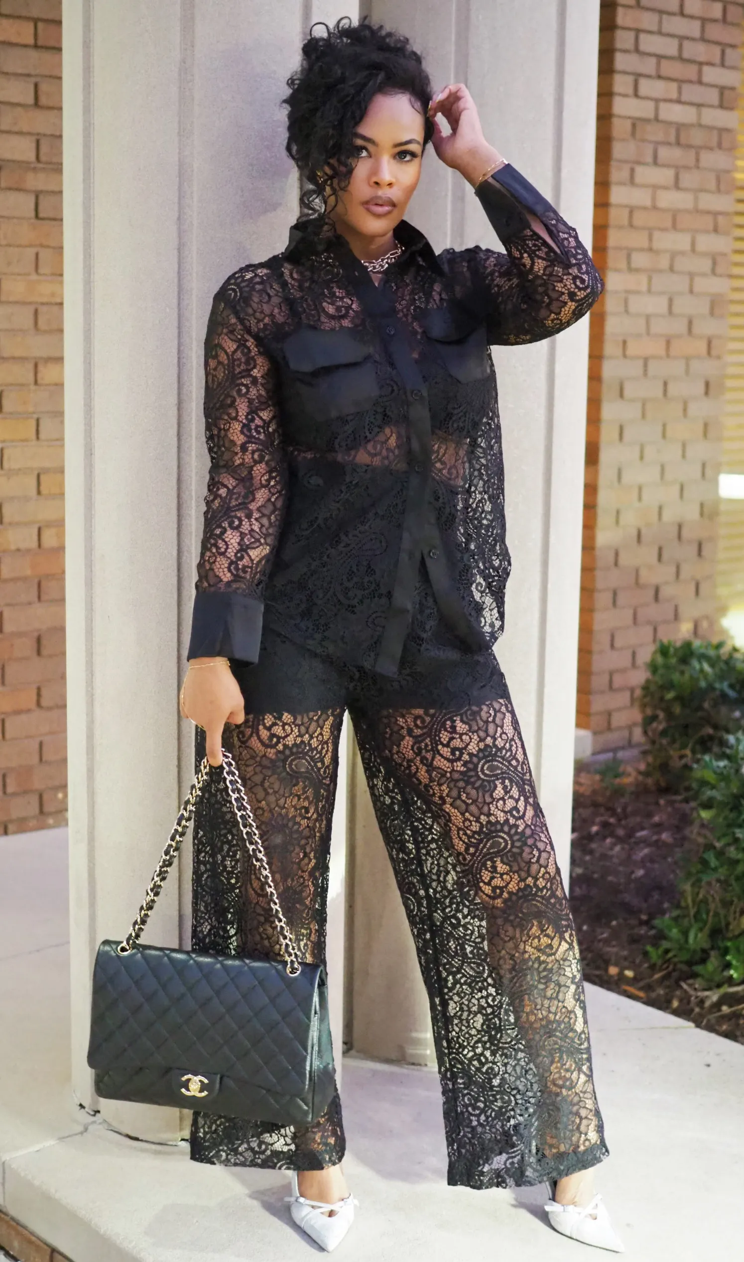 MIDNIGHT GRACE | PANTS SET