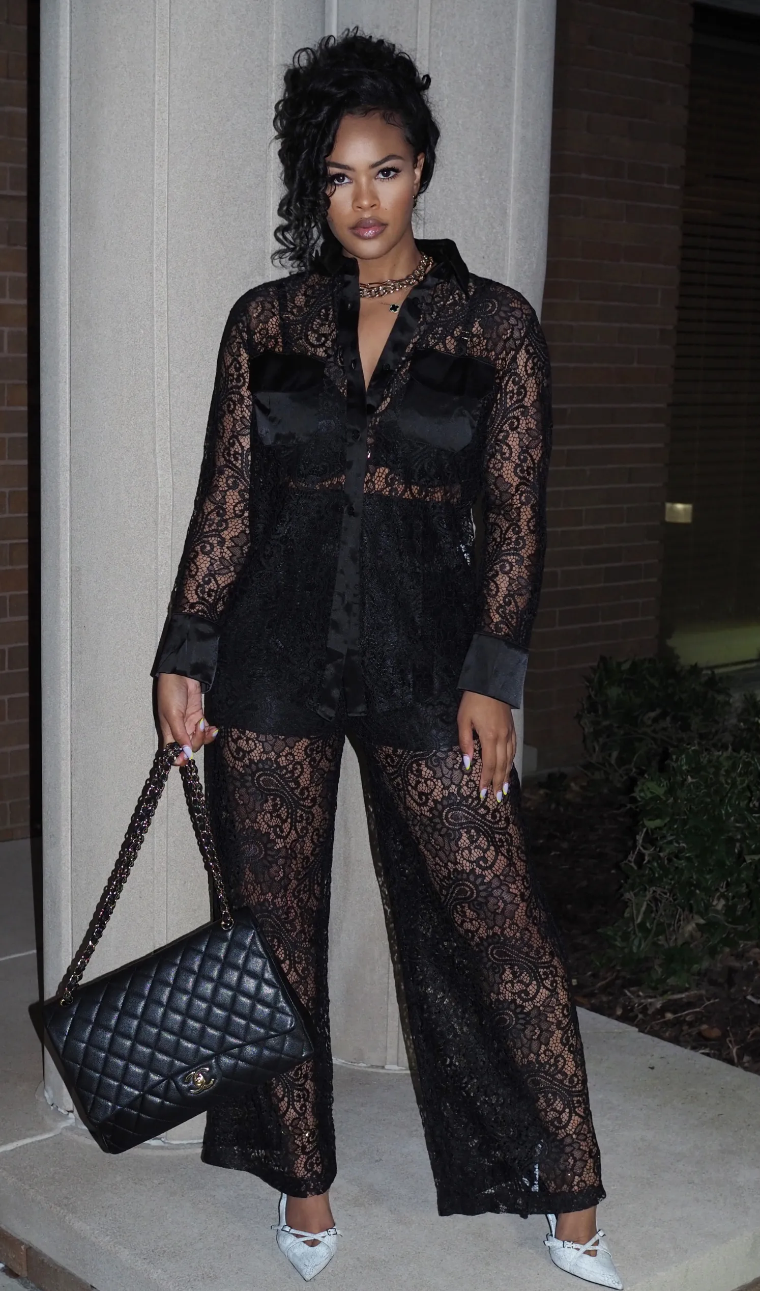 MIDNIGHT GRACE | PANTS SET