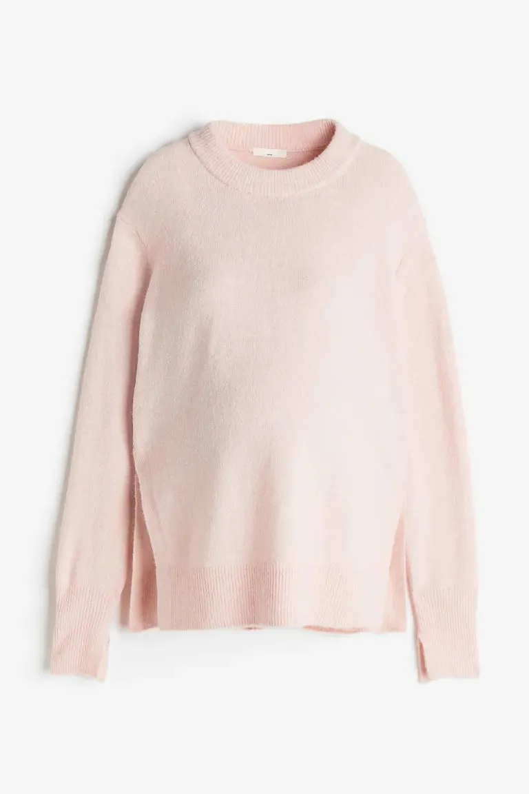Mom's fine knit sweater H&M, pink