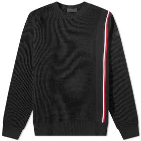 Moncler Tricolor Taping Crew Knit Jumper