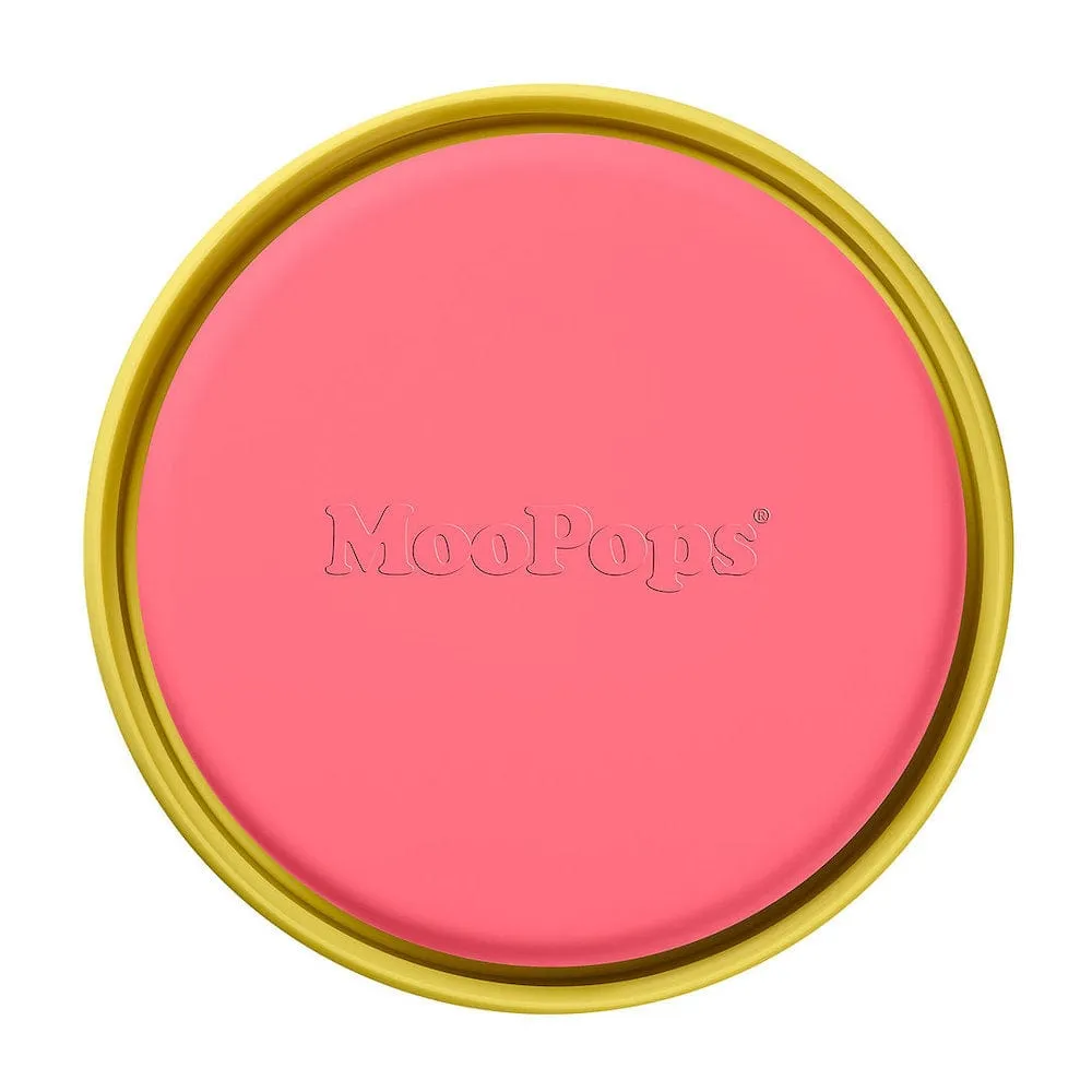 Reusable Tin Tops by MOOPOPS - Pink & Olive