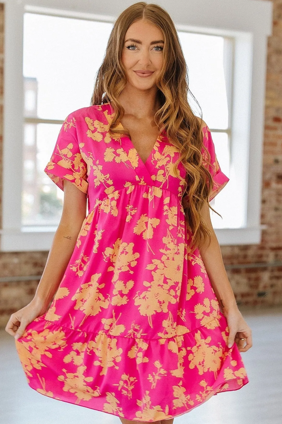 SALE - Simpson Ruffled Mini Dress | S-XL