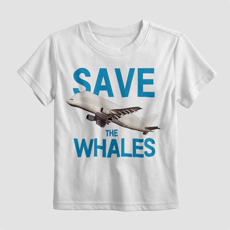 Save The Whales - Kids T-Shirt