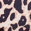 Sleeveless Leopard Puffer Vest