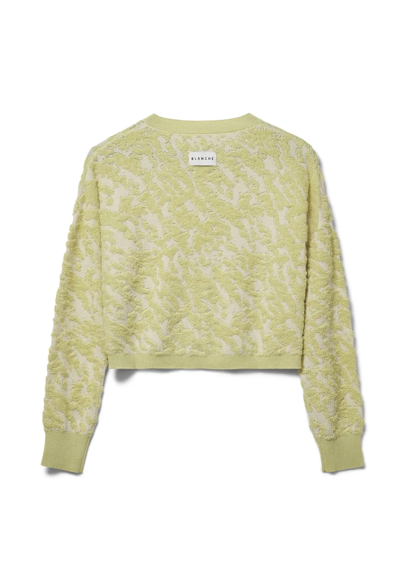 Soleil Cardigan in Yellow Tender