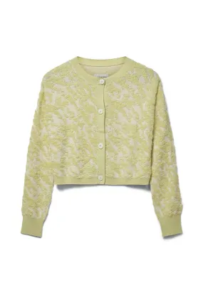 Soleil Cardigan in Yellow Tender