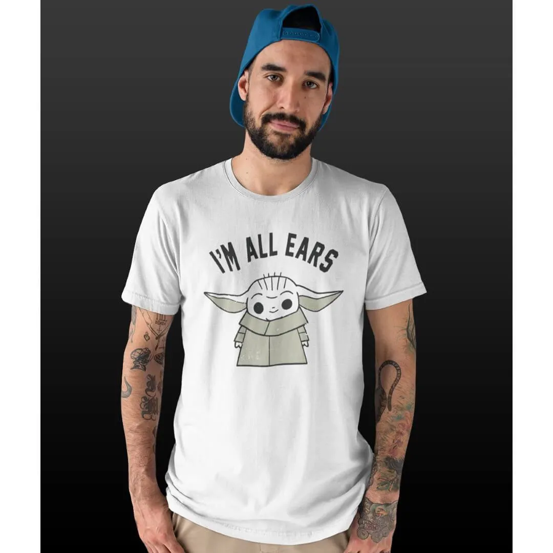 Star Wars The Mandalorian Grogus All Ears T-Shirt