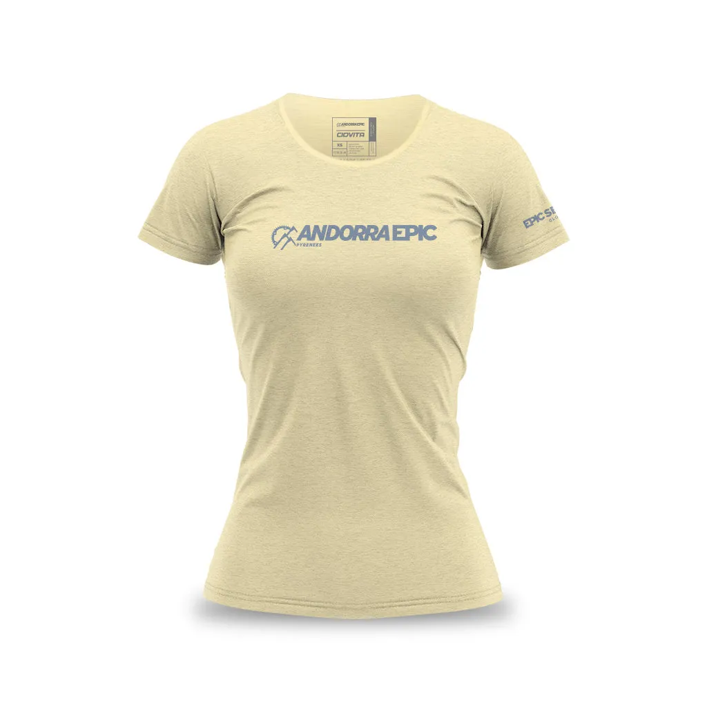 Women's Andorra Epic 2024 T Shirt (Stone)