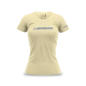 Women's Andorra Epic 2024 T Shirt (Stone)